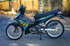Exciter 2010 độ đơn giản bộc phá vẻ đẹp nguyên thủy của biker Tiền Giang