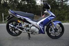 Exciter 2010 độ full dàn chân NSR 150 đầy cứng cáp của biker Vũng Tàu