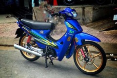 Honda Wave độ đậm chất thể thao với bộ cánh Movistar