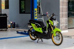 Honda Zoomer - X được hồi sinh với dàn chân hầm hố đầy cơ bắp