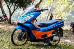 PCX 150 độ Drag với loạt đồ chơi cực chất của biker nước bạn