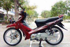 Sirius 110 độ kiểng đầy tâm huyến của biker Trà Vinh