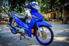 Wave 110 độ đơn giản đầy ấn tượng của biker nước bạn
