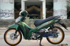 Wave 125i bản độ chất chơi của biker xứ chùa vàng