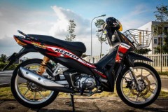 Wave RSX hấp dẫn hơn với bộ cánh Repsol cùng với hàng loạt đồ chơi ấn tượng