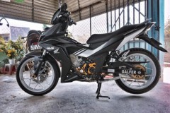 Winner 150 độ mang vẻ đẹp đơn giản của biker Ninh Thuận