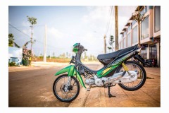 Wave 110 độ đơn giản nổi bật dưới tay người thợ ảnh chuyên nghiệp