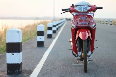 Wave 125i độ liên tưởng hình ảnh 'cú mèo' qua phong cách lạ lẫm