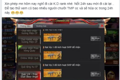 Cộng đồng CF Legends bị “troll” Cá tháng tư sớm từ VNG