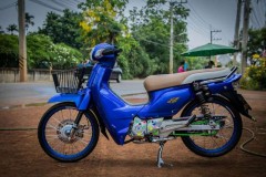 Cub Fi độ mang vẻ đẹp rạng ngời với option đồ chơi chất