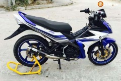 Exciter 135 độ kiểng ẩn thân hoàn hảo trong bộ cánh X1R