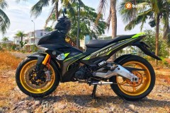 Exciter 150 độ ấn tượng với dàn chân PKL của Biker phố biển