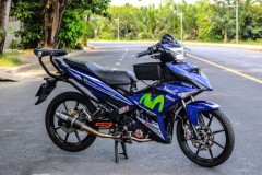 Exciter 150 độ - bức phá vẻ đẹp nguyên thủy trong bộ áo Movistar