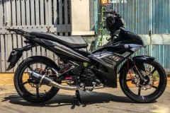 Exciter 150 độ - sự đơn giản tạo nên phong cách với tone màu Jet Black