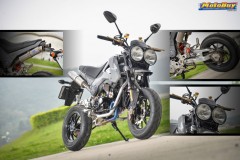 MSX 125 độ - lột xác ấn tượng với loạt option đồ chơi giá trị của biker xứ Đài