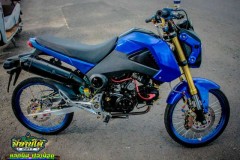 MSX 125 trong bản độ tinh tế với những món đồ chơi nhẹ nhàng.