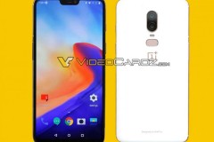 Hình ảnh render tiết lộ thiết kế mặt trước lẫn sau của OnePlus 6