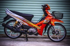 Sirius độ với vẻ ngoài hoàn toàn mới của biker Kiên Giang