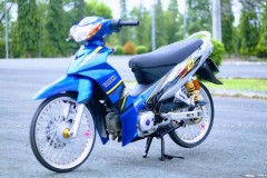 Sirius 110 độ mang vẻ đẹp tinh tế của biker Biên Hòa