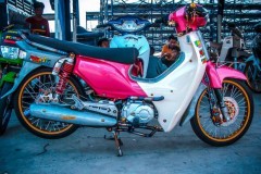 Cub Fi độ - màn lột xác nhẹ đầy đẳng cấp của biker Thailand