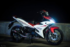 Exciter 150 độ khoe dáng đêm bên bờ biển Vũng Tàu