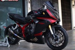 Honda CBR650F độ đầy sức sáng tạo với bộ cánh Matte Black