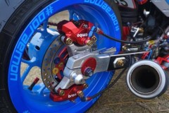 MSX 125 độ mông to quyến rũ với bộ cánh Doremon của biker nước bạn