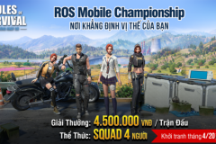Rules of Survival mobile – Thành công nhờ tôn vinh trải nghiệm người dùng
