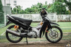 Sirius 110 độ biển số KHỦNG mang vẻ đẹp tinh tế của dân chơi phố núi