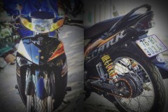 Sirius 110 độ gây ấn tượng người xem của biker 'quê mía, xứ đường'