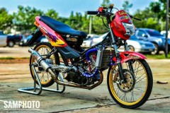 Sonic 125RS độ gây mê người xem bởi sự hồi sinh mạnh mẽ