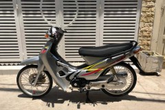 Wave Alpha up áo 110 cùng biển số tứ quý đầy sang trọng