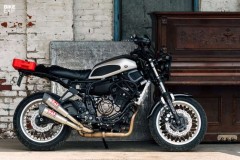 Bản độ Yamaha XSR700 Scrambler phong cách bụi bặm cho người thích xê dịch