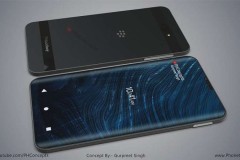Chiêm ngưỡng concept smartphone BlackBerry màn hình cong tràn viền