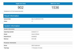 Xiaomi StRaKz với Snapdragon 625, 4 GB RAM lộ điểm hiệu năng trên Geekbench