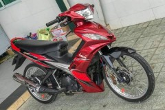 Exciter 135 độ dàn chân mong manh siêu đẹp