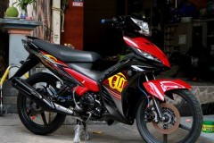 Exciter 135 độ - lột xác với dàn chân Honda cứng cáp