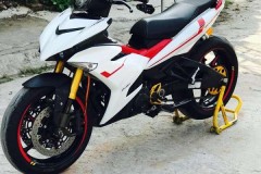 Exciter 150 độ hầm hố với option đồ chơi PKL của biker Quảng Ninh