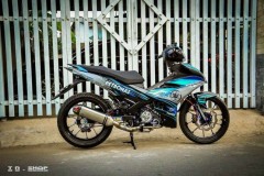 Exciter 150 độ lột xác cùng khối đồ chơi trên dưới trăm triệu