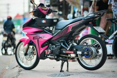 Exciter 150 độ xinh xắn với góc nhìn của nhiếp ảnh gia