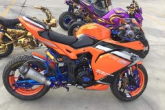 GPX Demon 150 GR độ siêu đỉnh với option đồ chơi đình đám như PKL