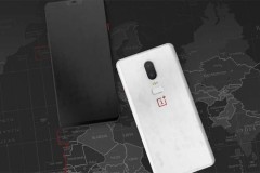 OnePlus 6 xuất hiện trong một bức ảnh thực tế với 2 màu đen và trắng