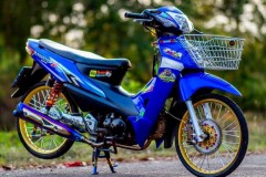 Honda Wave độ cuốn hút mọi ánh nhìn bởi vẻ đẹp tinh tế của biker Thailand