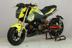 MSX 125 độ siêu khủng với loạt đồ chơi lạ mắt