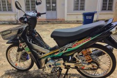 Sirius độ những nâng cấp táo bạo của chàng Biker Việt