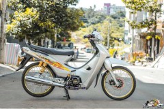 Wave độ giản đơn mang vẻ đẹp quyến rũ của biker Việt