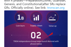 1 tỷ Coin TRX trị giá 50 triệu USD sẽ bị ” đốt cháy”