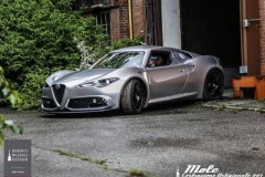 Alfa Romeo Mole Costruzione Artigianale 001 là một phiên bản độc nhất vô nhị của 4C