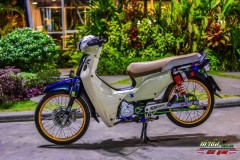 Cub Fi độ mang sức hút nhẹ nhàng đầy quyến rũ của biker Thái