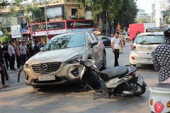 Điều khiển xe gây tai nạn rồi bỏ đi bị xử phạt như thế nào?